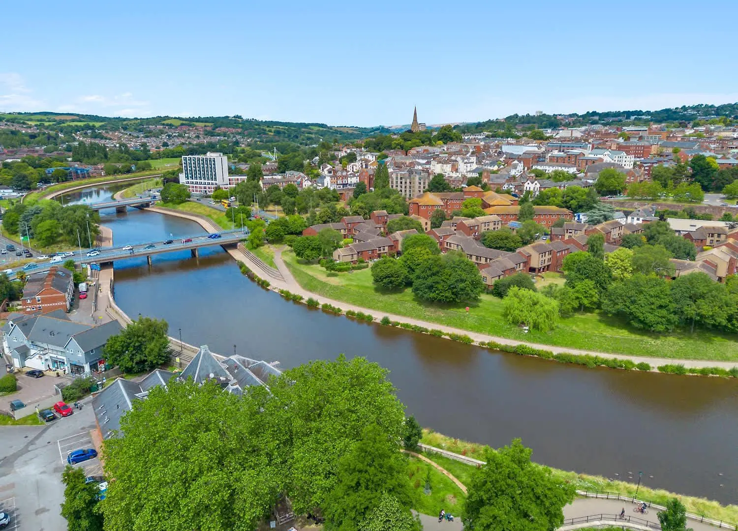 River Exe Hideaway - Balcony Over The River Exeter Semesterbostad